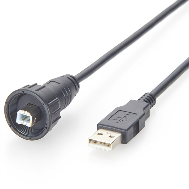 USB-A to USB-B 2.0 Waterproof Cable