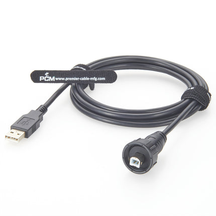 USB-A to USB-B 2.0 Waterproof Cable