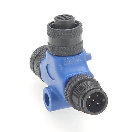 M12 A-Code 5 Pin T Splitter