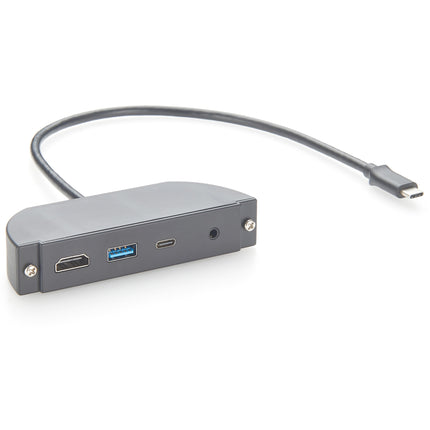 USB-C to HDMI USB-A USB-C 3.5mm Audio Panel Mount Converter
