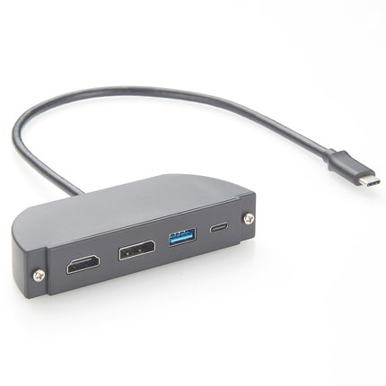 USB-C to HDMI DisplayPort USB-A USB-C Panel Mount Extender