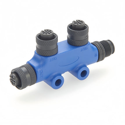 CAN-Bus 2-Way M12 T-Splitter