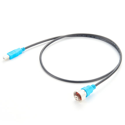 IP67 Waterproof USB 2.0 Type-B Male to Male Cable