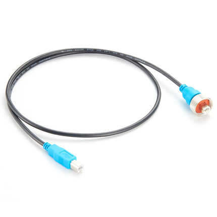 IP67 Waterproof USB 2.0 Type-B Male to Male Cable