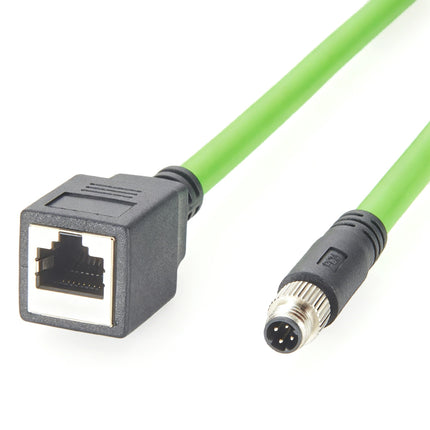 M8 Male to RJ45 Female Profinet Cable