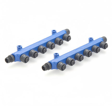 CANBus CANopen M12 6 Way Tee Splitter