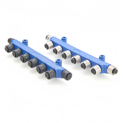 CANBus CANopen M12 6 Way Tee Splitter