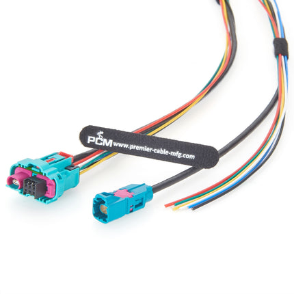 Waterproof H-MTD+6 10 Gigabit Automotive Ethernet Cable for LiDAR