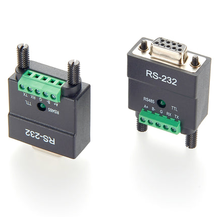2 In 1 DB9 RS232 to RS485 TTL Serial Converter