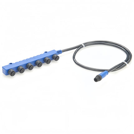 MPIS Micro-Change M12 Passive Junction Box 6-Port 5 Pole