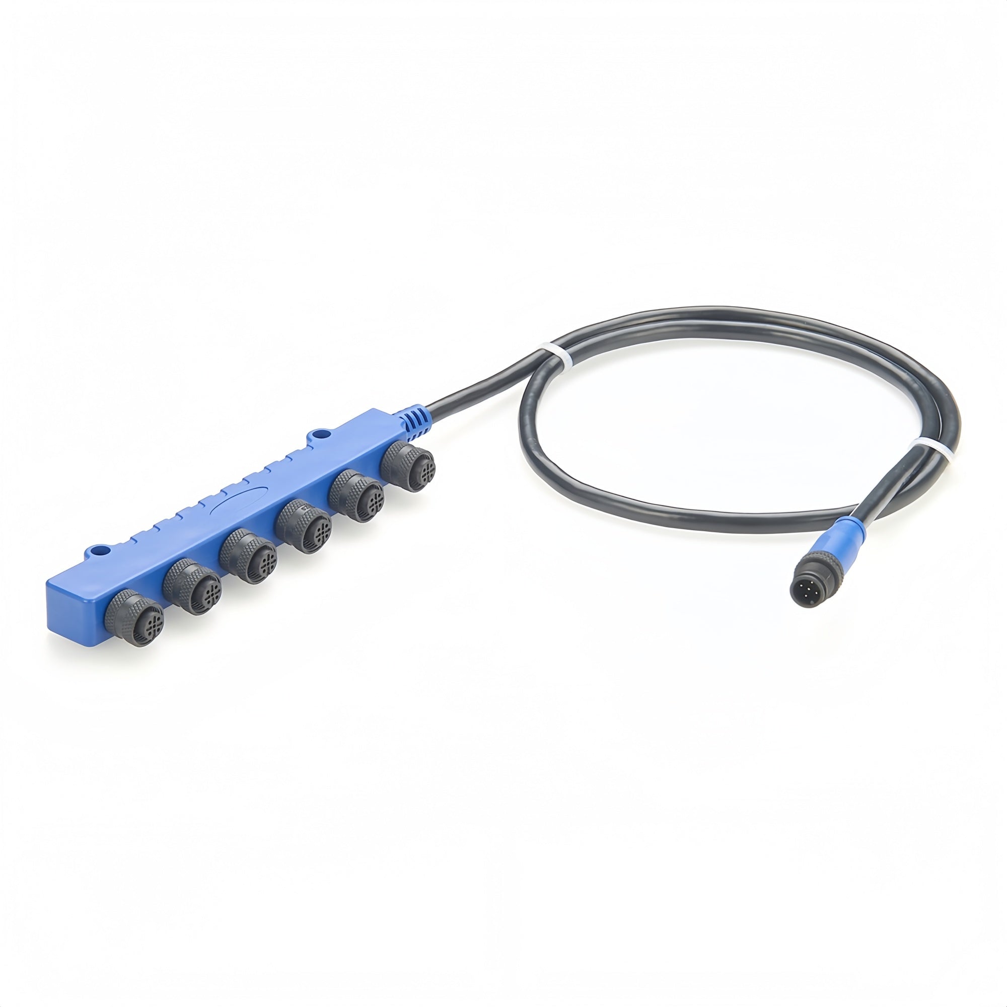 Devicenet Junction Box DeviceNet M12 6-Way Distribution Box with Cable – Premier Cable