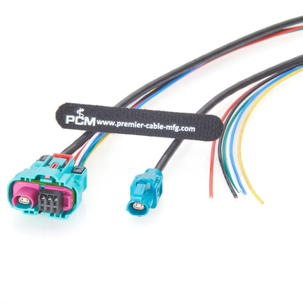 Rosenberger Waterproof H-MTD+6 Cable with MQS Contacts E6K14M-1CAZ5-Z