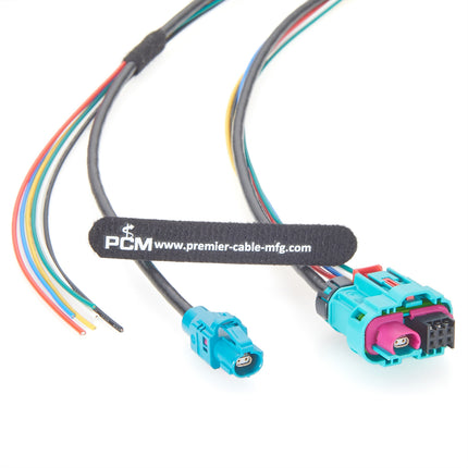 Rosenberger Waterproof H-MTD+6 Cable with MQS Contacts E6K14M-1CAZ5-Z