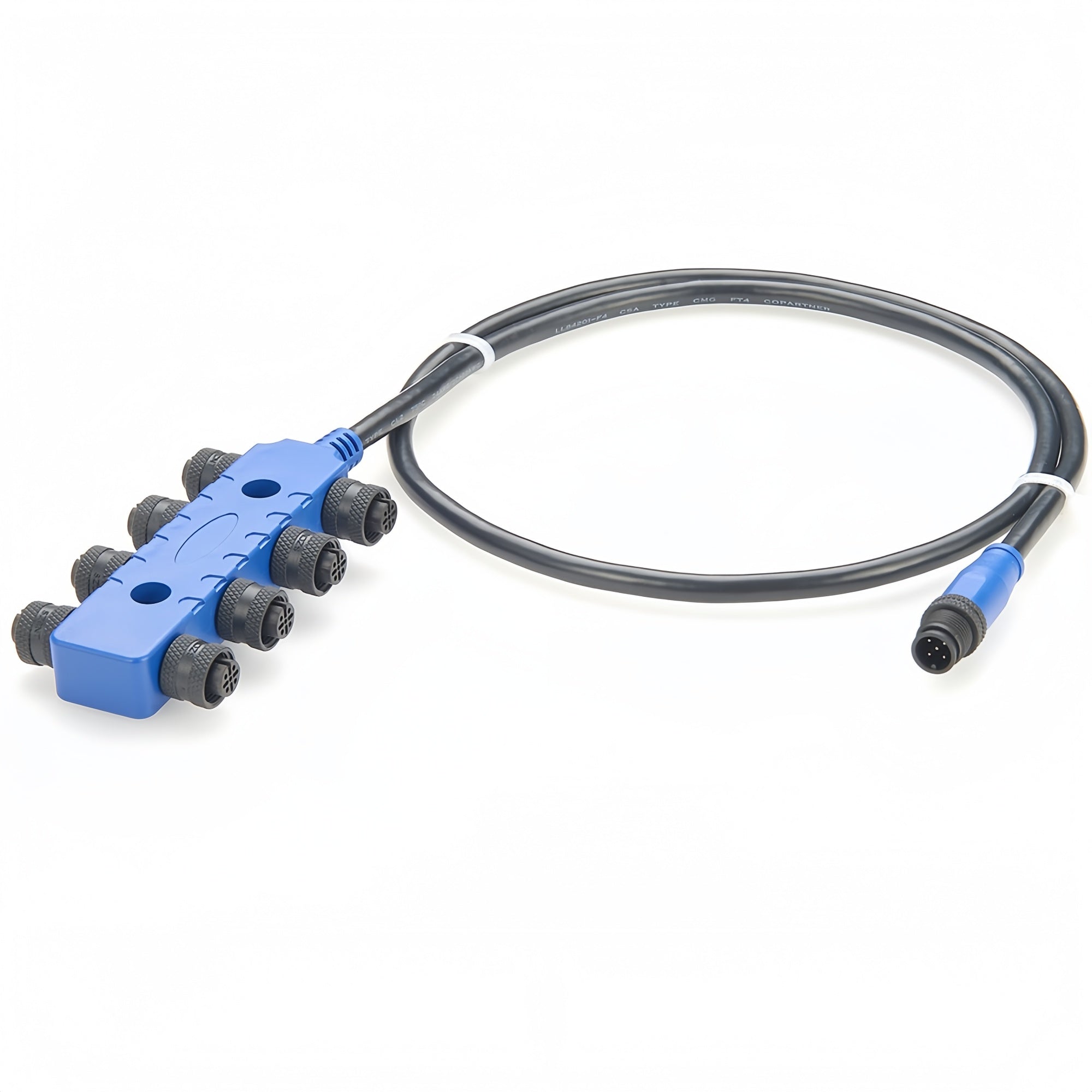 Sensor Distributor Box 8 Port M12 Actuator Sensor Distribution Box – Premier Cable