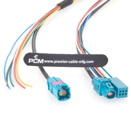 99K1HC-1CAZ5-Z H-MTD Automotive Ethernet Cable with 6 Power Pins
