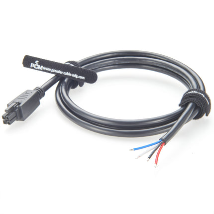 Mini-Fit Jr. Female-to-Pigtail OTS Cable Assembly 4 Pin