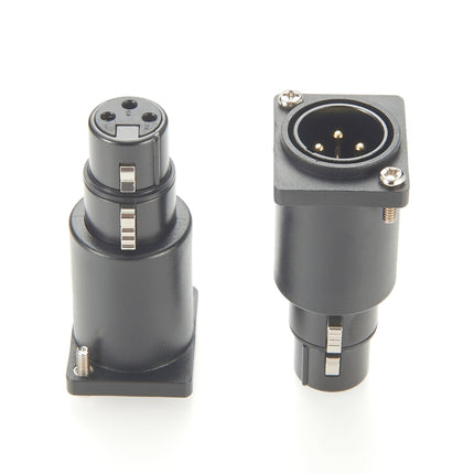 XLR 3 Pin Panel Mount Microphone Connector
