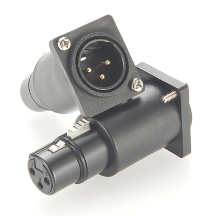3-Pin XLR D-Series Panel Mount Connector