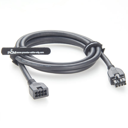Molex Mini Fit Jr. 8 Pin Cable Assembly Male to Female
