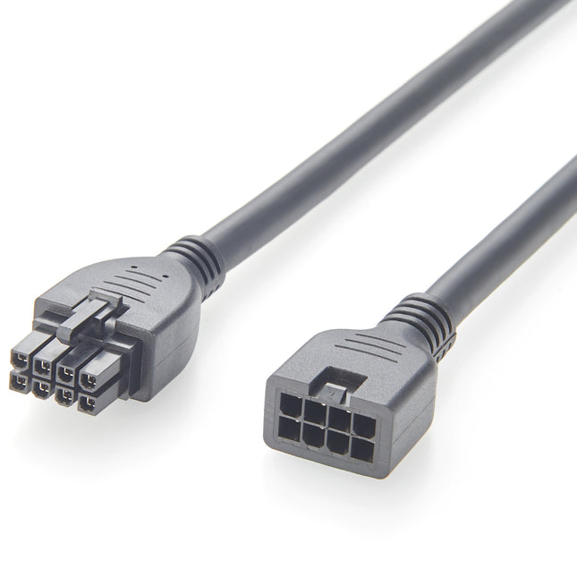 Molex Mini Fit Jr. 8 Pin Cable Assembly Male to Female