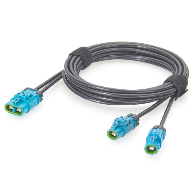 Waterproof Dual H-MTD Splitter Cable for Automotive Ethernet