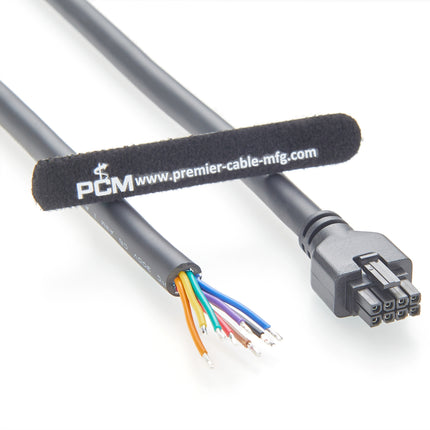 Micro-Fit 3.0 Female to Pigtail OTS Cable Assembly 8 Circuits