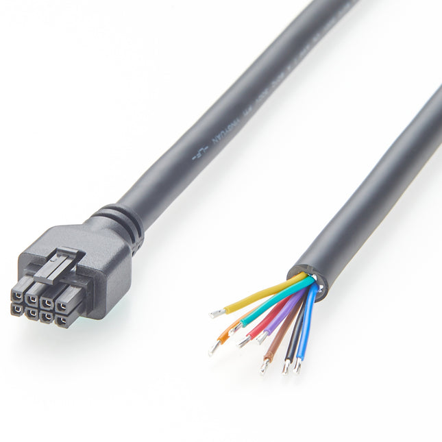 Micro-Fit 3.0 Female to Pigtail OTS Cable Assembly 8 Circuits