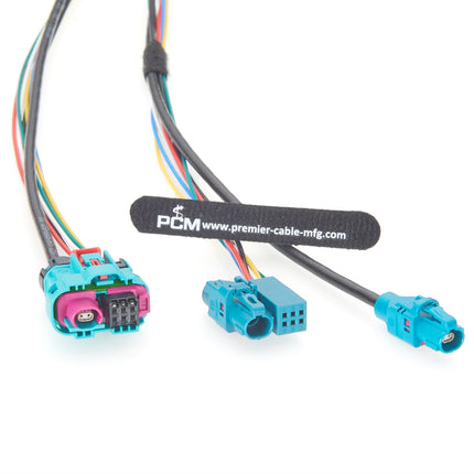 IP67 Waterproof H-MTD+6P Automotive Ethernet Cable Assembly