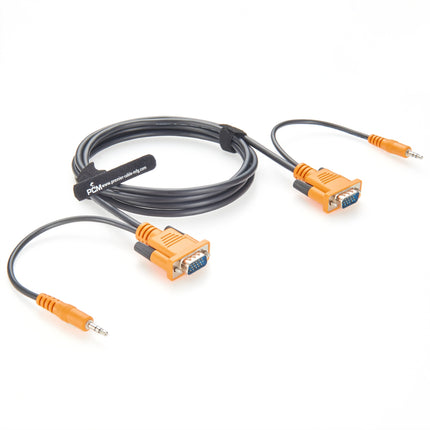 VGA Cable with 3.5mm Stereo Audio
