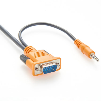 VGA Cable with 3.5mm Stereo Audio