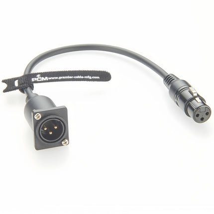 3-Pin Panel Mount XLR Audio Cable