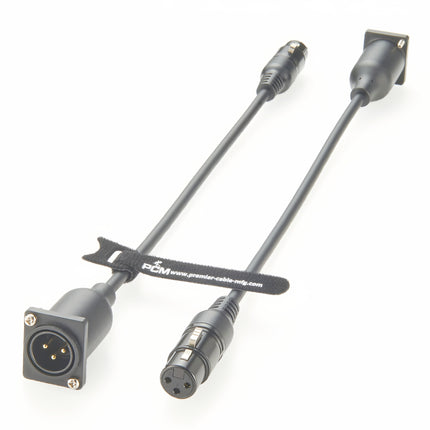 3-Pin Panel Mount XLR Audio Cable