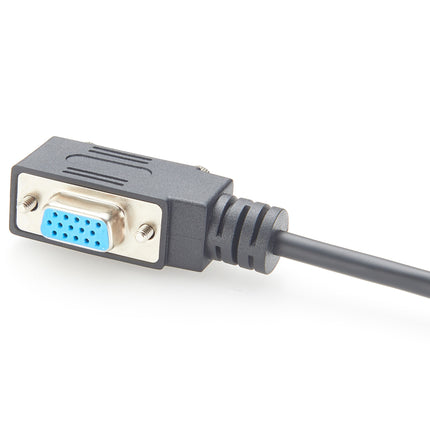 90 Degree Left Angle VGA Extension Cable