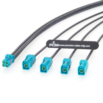 TE 2081393 MATE-AX to FAKRA Cable Assembly 10m