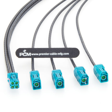TE 2081393 MATE-AX to FAKRA Cable Assembly 10m