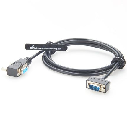 90 Degree Left Angle VGA Extension Cable