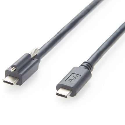 USB 3.1 Type-C Single Screw Lock Cable