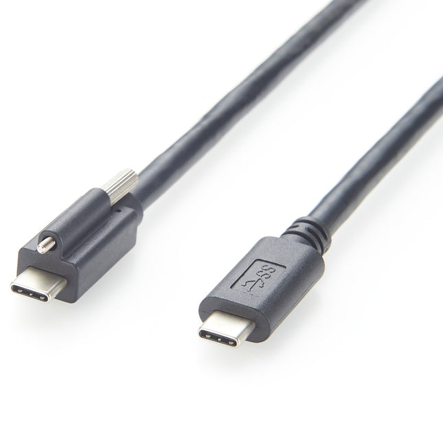 USB 3.1 Type-C Single Screw Lock Cable