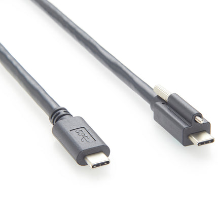 USB 3.1 Type-C Single Screw Lock Cable