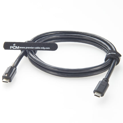 USB 3.1 Type-C Single Screw Lock Cable