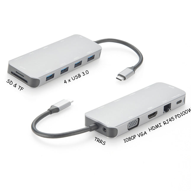 Plugable 11-in-1 USB-C Hub