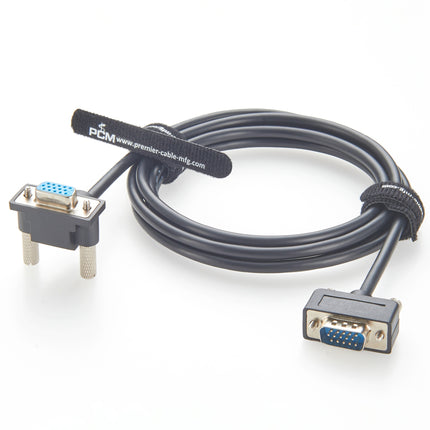 90 Degree Up Angled HD15 VGA Extension Cable