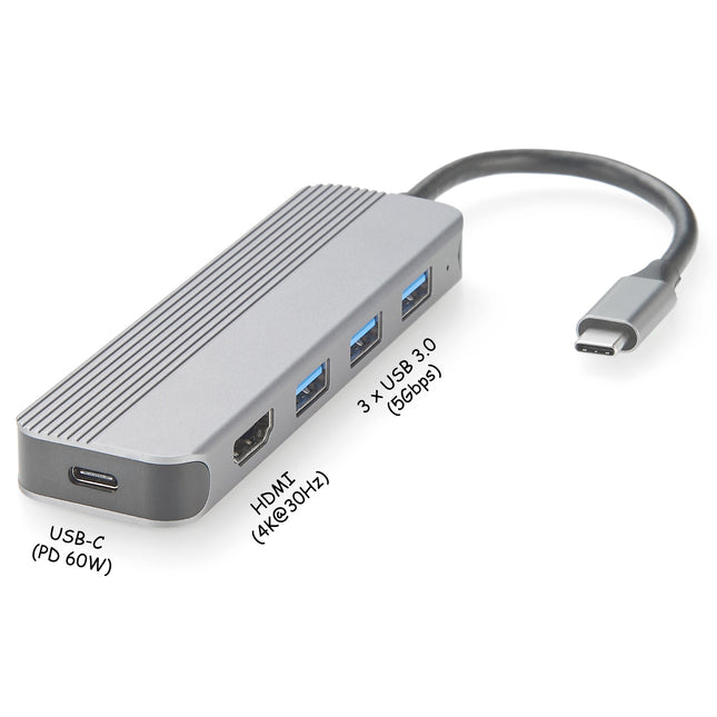USB-C 5-in-1 Multiport Adapter Hub