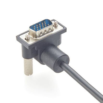 90 Degree Down Angled VGA Monitor Cable