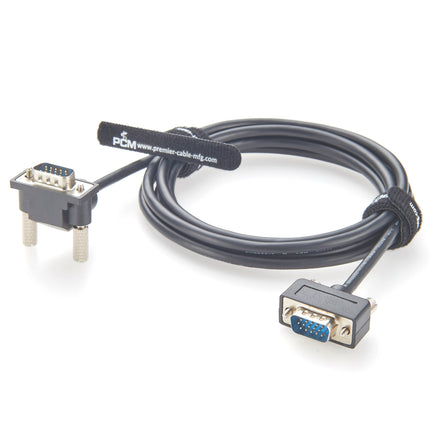 90 Degree Down Angled VGA Monitor Cable