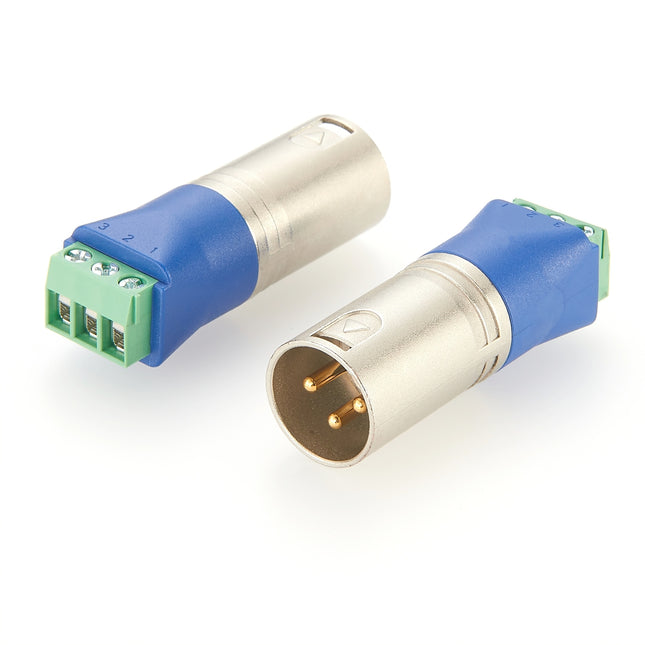 XLR 3 Pin Terminal Block Adapter