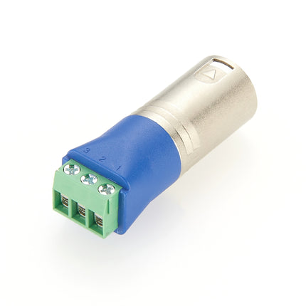3 Pin XLR Screw Terminal Audio Adapter