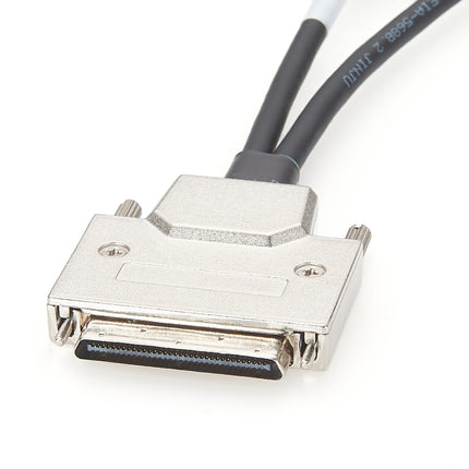 SCSI VHDCI 68 Pin to DB9 RS232 Splitter Cable