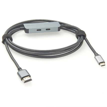 USB C to HDMI Multiport Adapter Cable with Charging