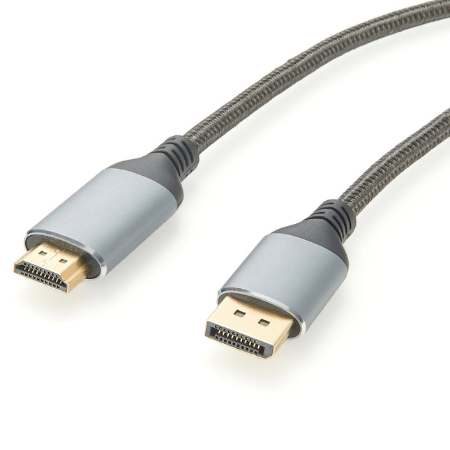 8K@60Hz DisplayPort to HDMI Cable